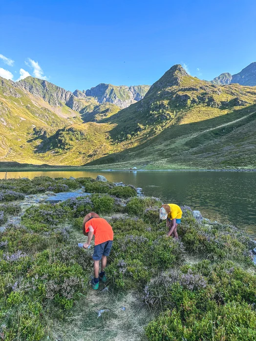 bivouac pyrenees enfant high