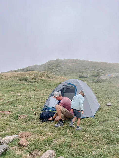 camping montagne high