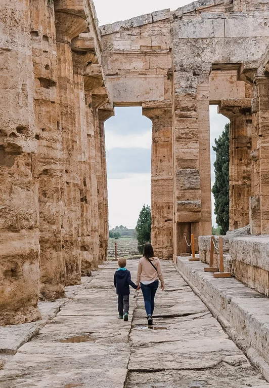 paestum temple visite