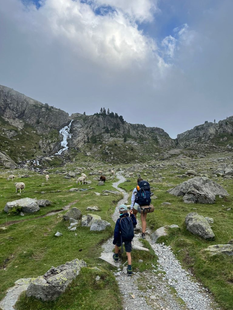 pyrénées bivouac famille3