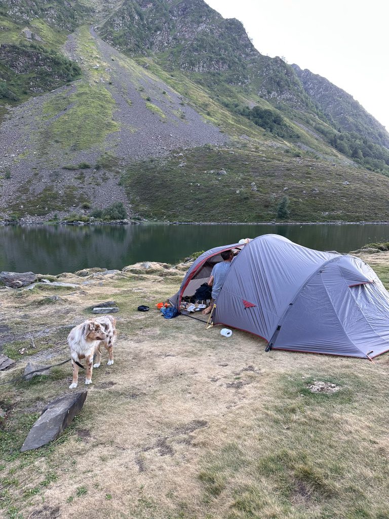 pyrénées bivouac famille9